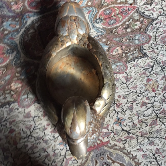 Rare Sergio Bustamante signed brass duck planter - Picture 6 of 8